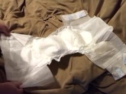Putting on Diaper Then Sissy Play