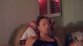 Gamer girl gets fucked after late-night gaming sessions