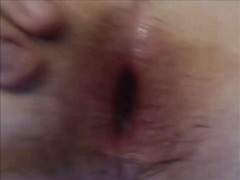 Chubby trans drilling a slim one hard