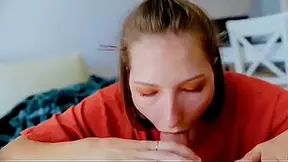 Young step-sis gets pounded by brother's giant dick
