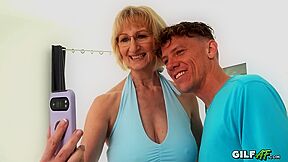 Horny Granny Wants His Hard Dick