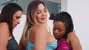 Ashley Adams & Friends Dive Into Steamy Lesbian Pleasure Festivities