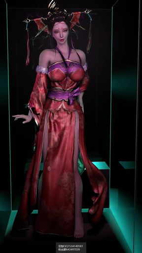 3D Two Horny Slut Cosplay Stripper Got Fucked by Two Big Dicks