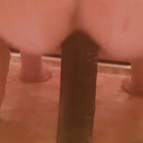 Sissy fuck in the bathroom lgbt toy