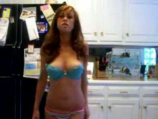 My mesmerizing exgirlfriend stripteasing on webcam