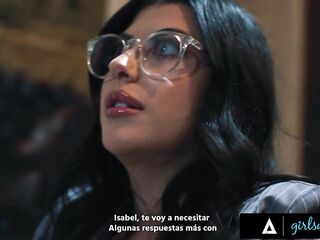 GIRLSWAY - Chanel Camryn Has Romantic Sex With Beautiful Scarlett Alexis On Piano - SPANISH SUBTITLES