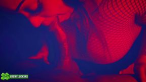 Lucky Gurl Sophia Rose - Red Light Special Amazing POV Blowjob