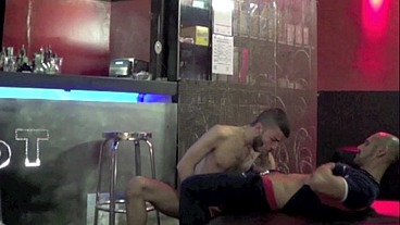 3 beatiful twink fucked byd addy with foot and sneaker domination in bar