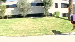 Teen with perky tits gets the fuck of her life. A good day to skip college