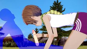 Digimon Hentai - Kari Kamiya Handjob - Japanese Asian Manga Anime Film Game Porn