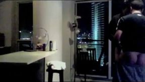 Hung Neighbor Barebacks Latin Amateur