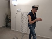 Undercover Navy Cop Maolo is XXX Hot on Some Guy's Ass!