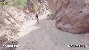 helpless lost girl fucks for shelter - anal plug big booty nympho shows gratitude by fucking stranger in tent - molly pills - accidental creampie cum in pussy - horny hiking amazing amateur babe