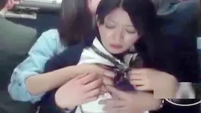 Chinese Bombshell Seduces Cute Boyfriend in Steamy Train Affair