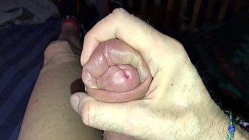 Pumping my cock and jerking off at night