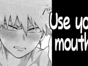 [Yaoi ASMR] Pleasuring your Bratty Gamer Boyfriend [M4M Audio]