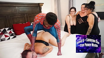 The Spiderman Surprise: A Night to Remember Reverse Gangbang