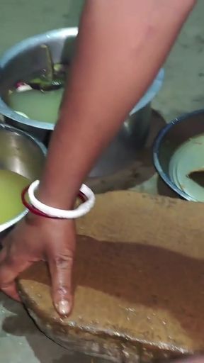 While cooking bhabhi ji I had fun at home.   Clip 1