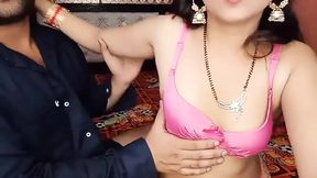 Indian Couple Fuck in Bed Room