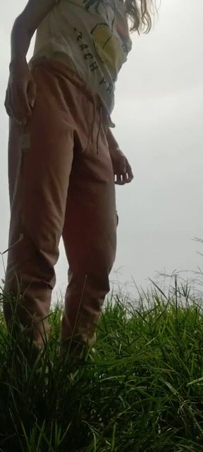 Powerful moment from &quot;My boyfriend caught me doing sexy content outdoors&quot;