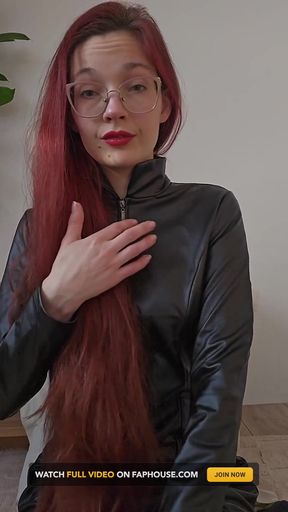 Strict English JOI and CEI - Mistress Commands You to Stroke and Swallow Your Own Cum