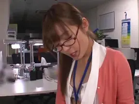 Innocent Asian office chick Rina Ishihara enjoys hardcore