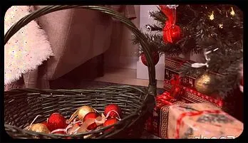 Aliska Dark's Christmas Anal Adventure with Her Boyfriend