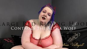 Large Red Riding Hood Controls the Alpha Wolf (wmv)