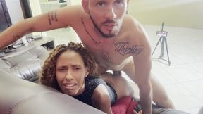 Gostosa Latina neighbor gets her little rear pounded