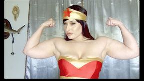 Wonder Galas Big Tits & Biceps Tease - avi