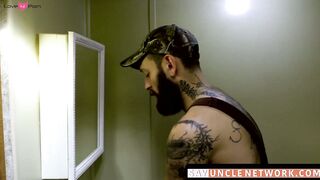 SayUncleNetwork.com - Inked hillbilly barebacks his homo delinquent stepson hard