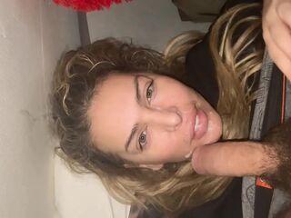 Blond Hotwife Blow job Compilation 1