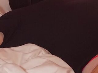 mother I'd like to fuck riding a bound Thrall's Face Sex tool to Climax whilst his Weenie is overspread in a Chastity Cage