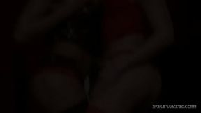 Judith and Tera Join Each Other and Screw a Guy in a Club