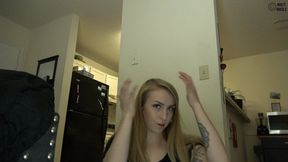 The Girl with the Lovely Hair KO’s Herself