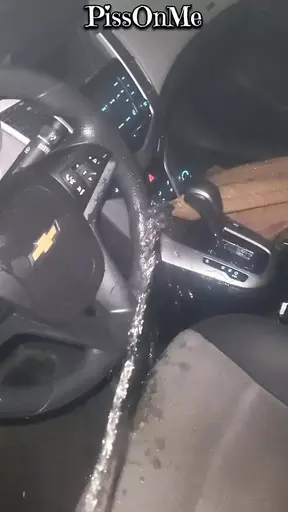 Pissing in Strangers CAR at Night