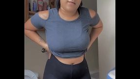 Culona En Leggins