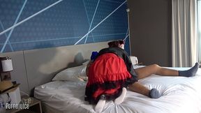 deaf anime white girl gets bbc ass cream then ests his ass