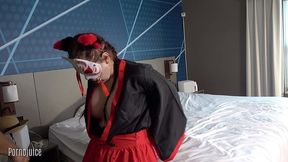 deaf anime white girl gets bbc ass cream then ests his ass