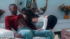 Steamy Milf Lures Stepsons Buddy Into A Naughty Encounter