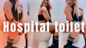 Hospital toilet