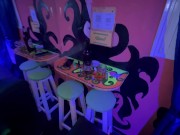 Stripper colorada Tetona cambia el caño por mi polla y Baila sobre Mi hasta hacerme venir
