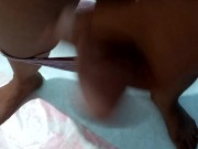 Mabilisang jakol sa office.
