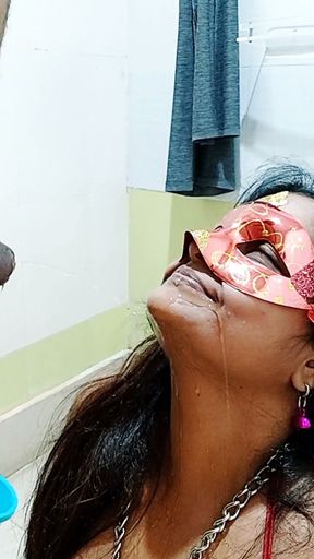 Indian BDSM Slave Olivia Uncut Domination Slap, Deep Rimjob, Blowjob, Smoking, Piss Play, Golden Shower Punishment&hellip;   Clip 3