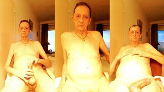 Watch me stretch my testicles, nipples, and pinky with a hot creampie