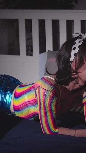 Pierce Paris Rips Tgirl Ria Bentley a New Asshole with Facial Reward