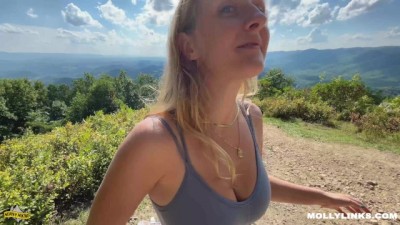 Epic Outdoor Romp with a Stunning View - Hike Adventure in 4K