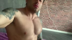 Horny after gym session, make a mess! (pt.2)