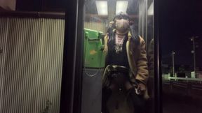 Self-Training No39 Exposure in Night Telephone Booths and Vending Machines