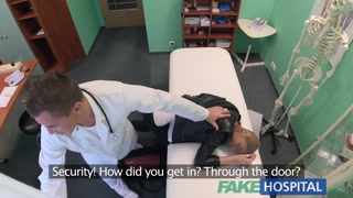 FakeHospital Dirty doctor fucks female thief and creampies her pussy